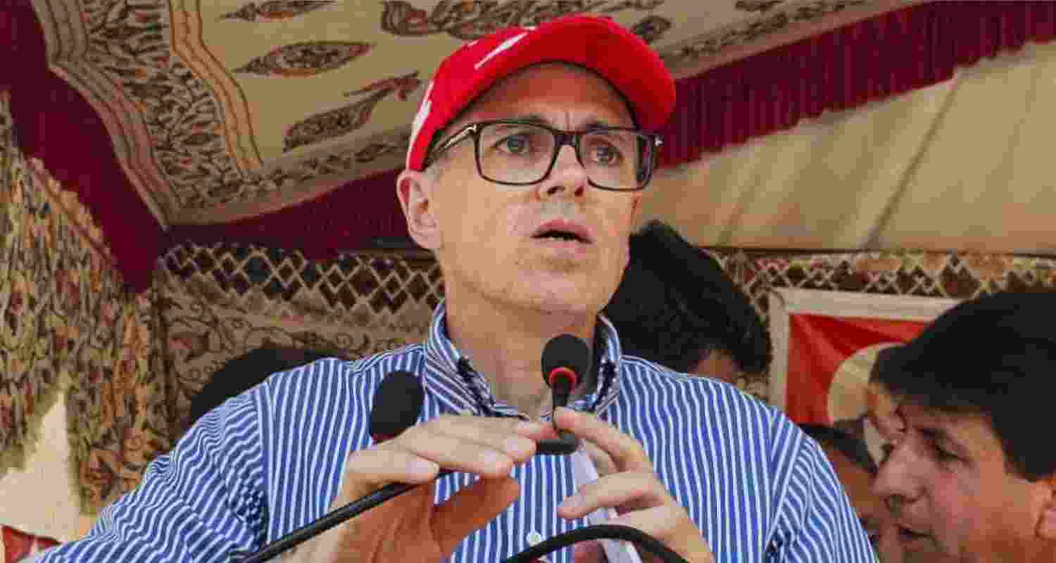 Former J&K CM Omar Abdullah.