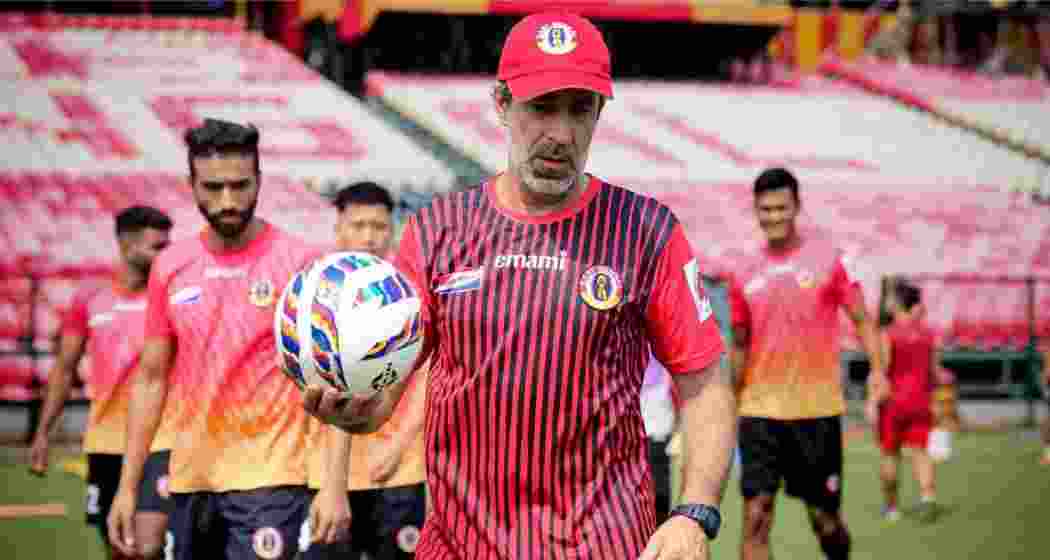Oscar Bruzon, head coach of East Bengal. (File photo) Oscar Bruzon, head coach of East Bengal. (File photo)