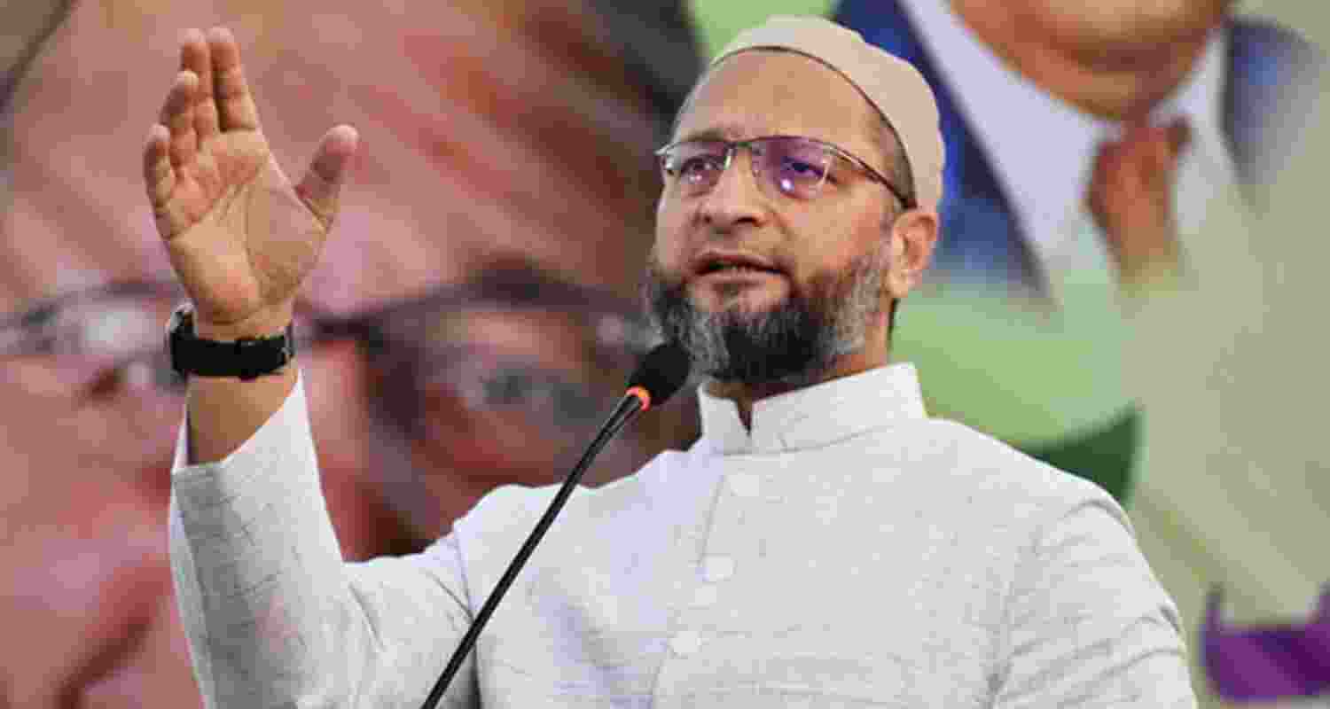 AIMIM president Asaduddin Owaisi.