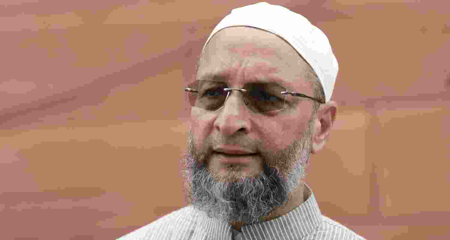 AIMIM president Asaduddin Owaisi.