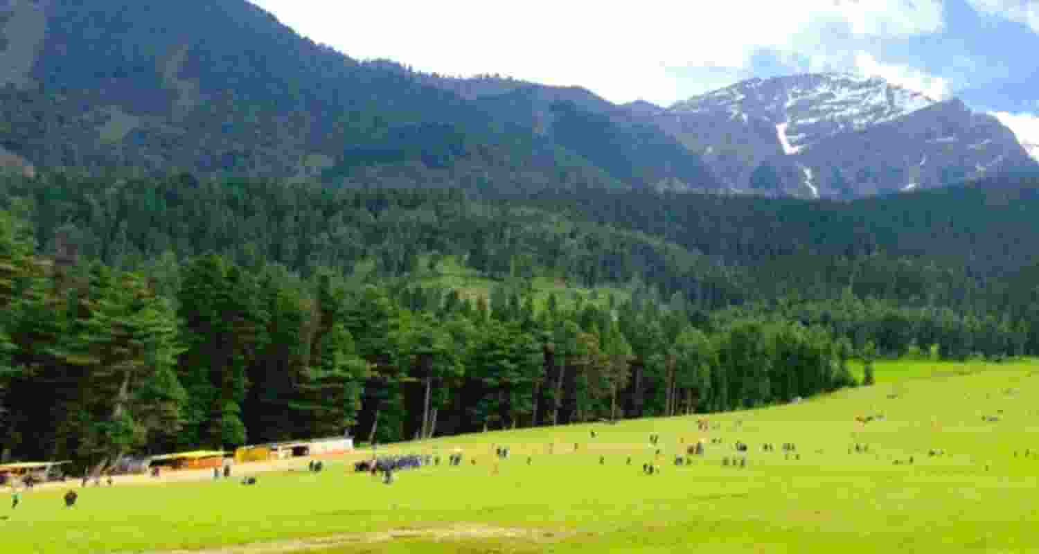 Tourist hotspots Gulmarg and Pahalgam are witnessing a surge in visitors as heatwave-hit travellers flock to Kashmir for cooler weather.