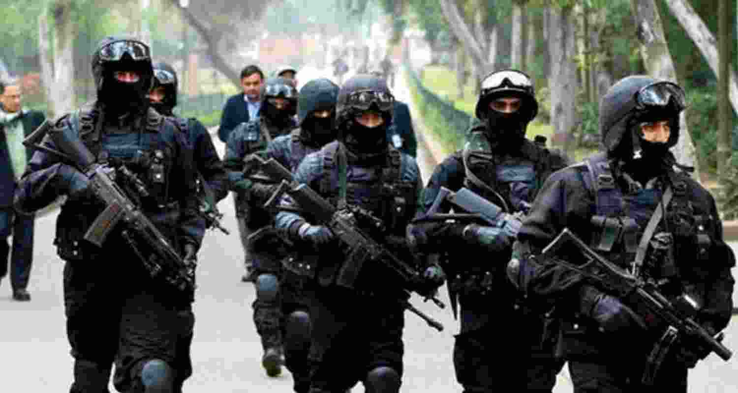 Pakistan counter-terror operatives. Image via X.