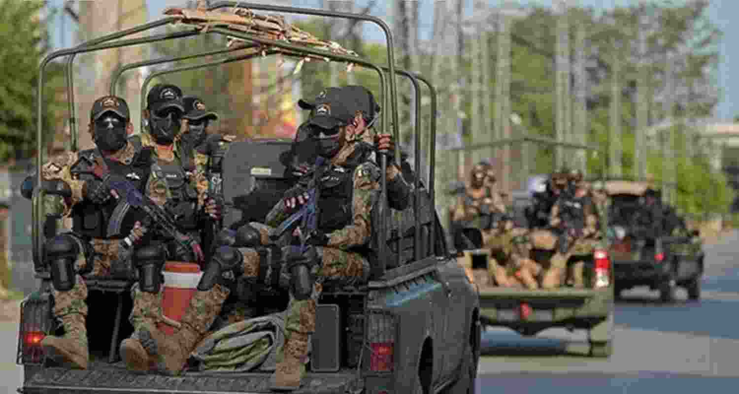 Pakistan security forces. Image via X.