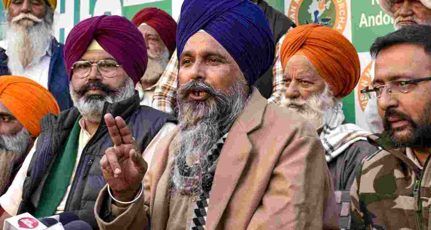  Punjab farmer leader Sarwan Singh Pandher. 