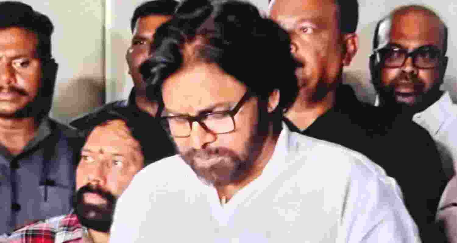 Pawan Kalyan returns with son injured in Singapore fire