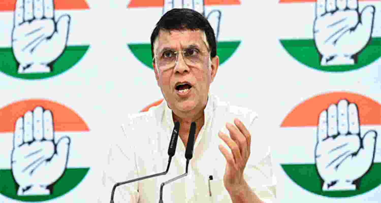 Congress leader Pawan Khera.