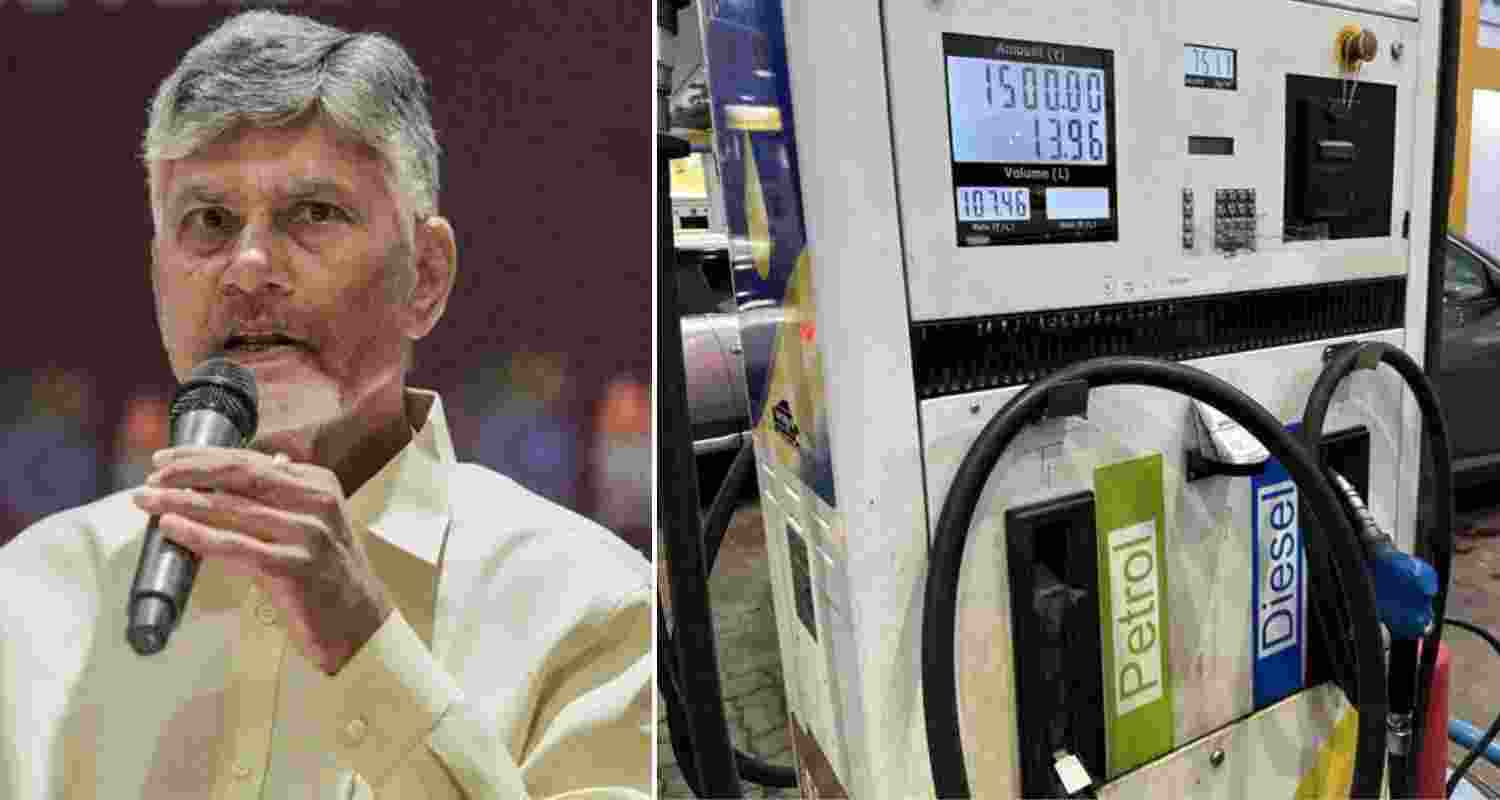 Naidu steps in as fuel crunch shuts 421 Andhra outlets