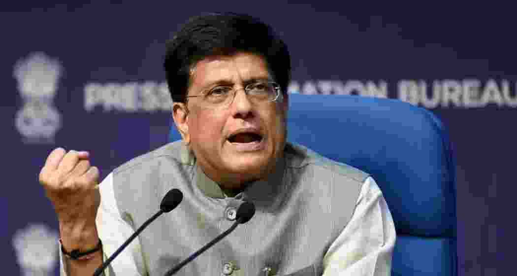 Commerce and Industry Minister Piyush Goyal. Commerce and Industry Minister Piyush Goyal.