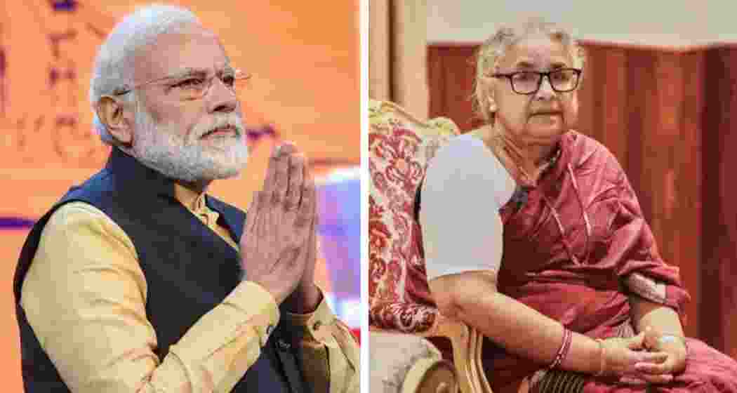 File photos of Prime Minister Narendra Modi (L) and Nepal’s new interim Prime Minister Sushila Karki (R).
