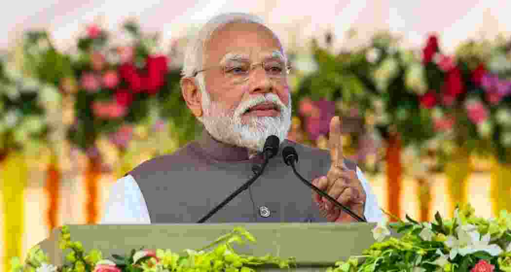 A file photo of Prime Minister Narendra Modi. 