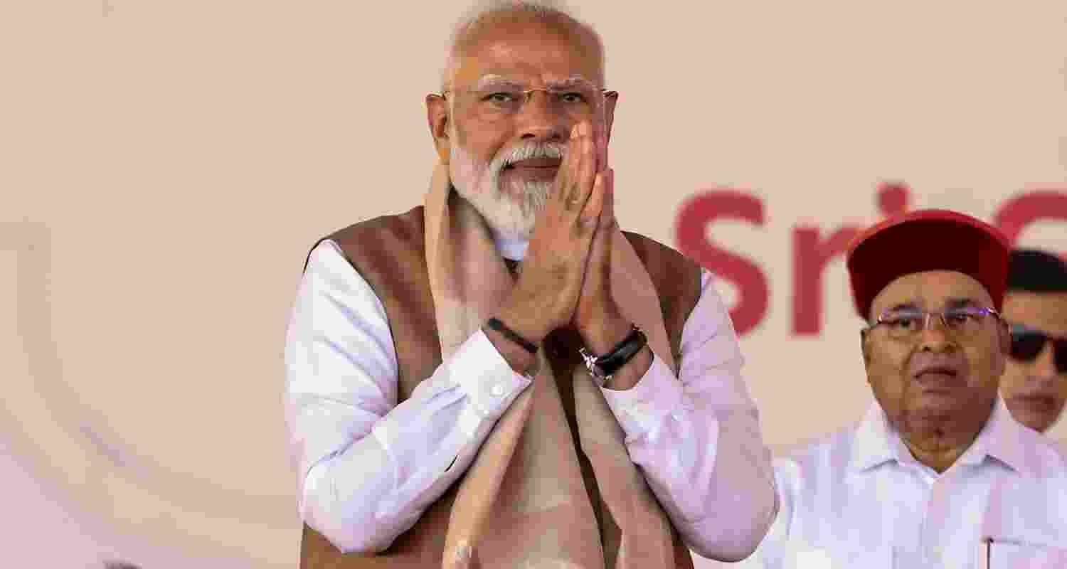 Narendra Modi greets West Bengal on Bengali New Year, attacks “misrule” and pitches BJP ahead of Assembly elections.