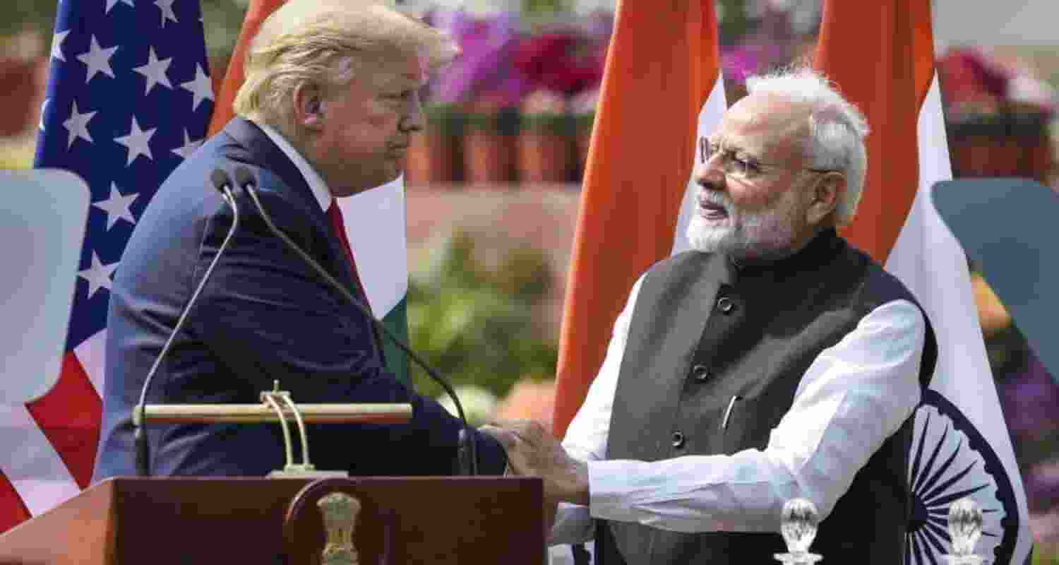 PM Modi talks to US President Trump on ties
