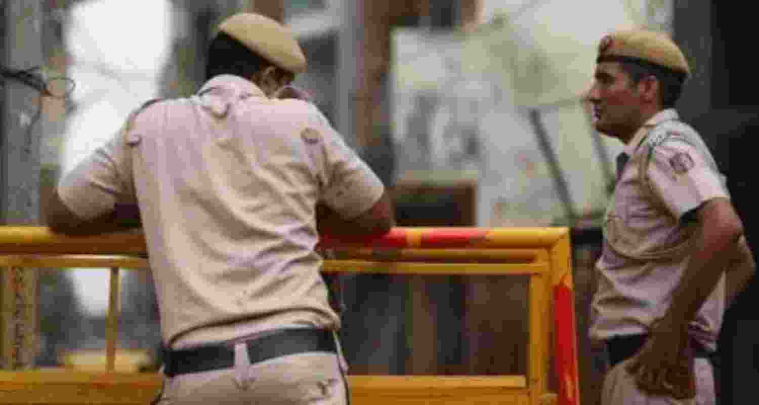 Two MP cops suspended for calling man 'habitual complainant'