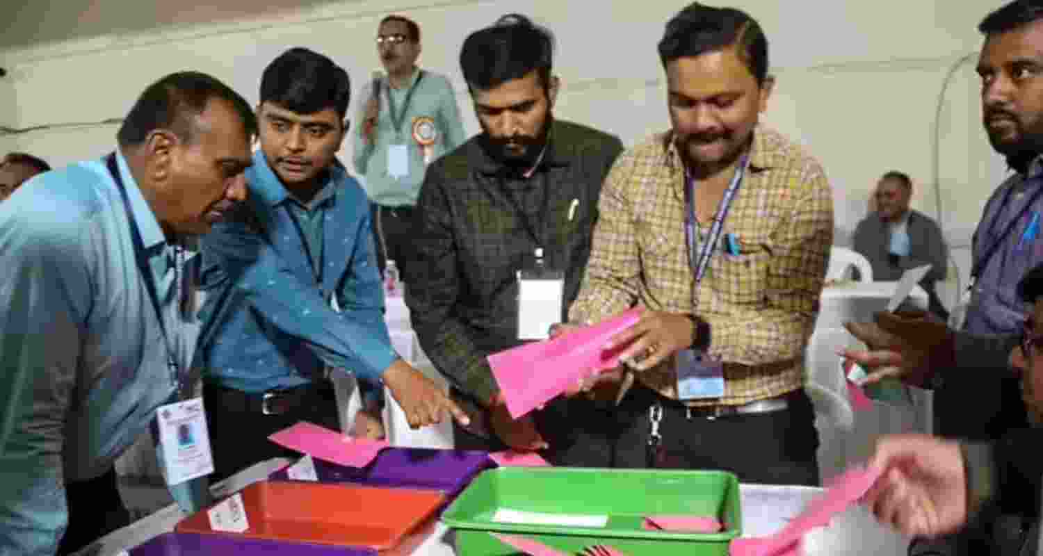 The Trinamool Congress has alleged that unauthorised sorting of postal ballot covers was found at an EVM strongroom in Kolkata, West Bengal. (Representative image)
