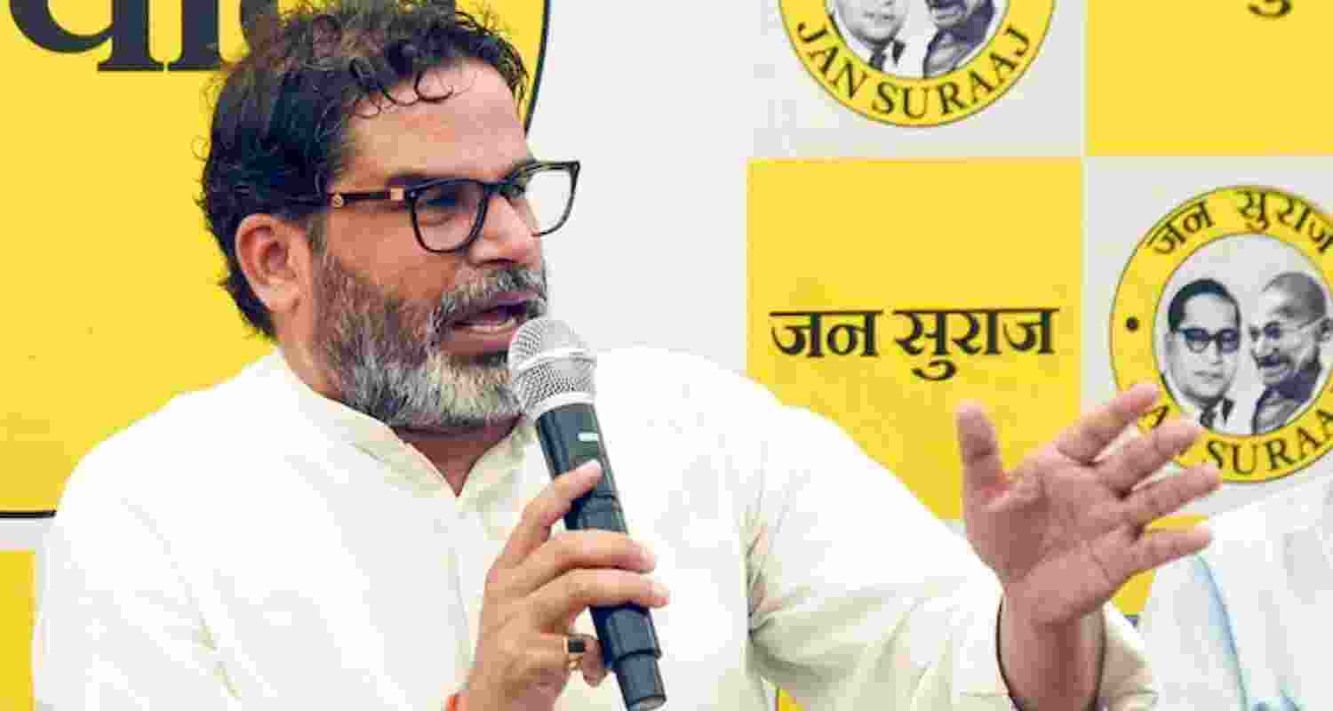 Founder of the Jan Suraaj Party Prashant Kishor 