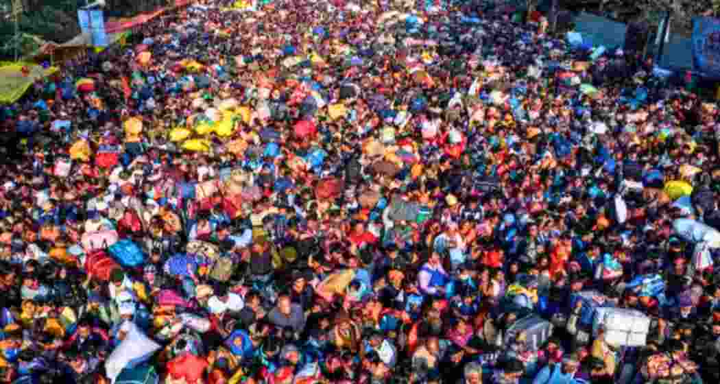 Prayagraj's Sangam station was temporarily shut amid Maha Kumbh Mela rush on February 9.