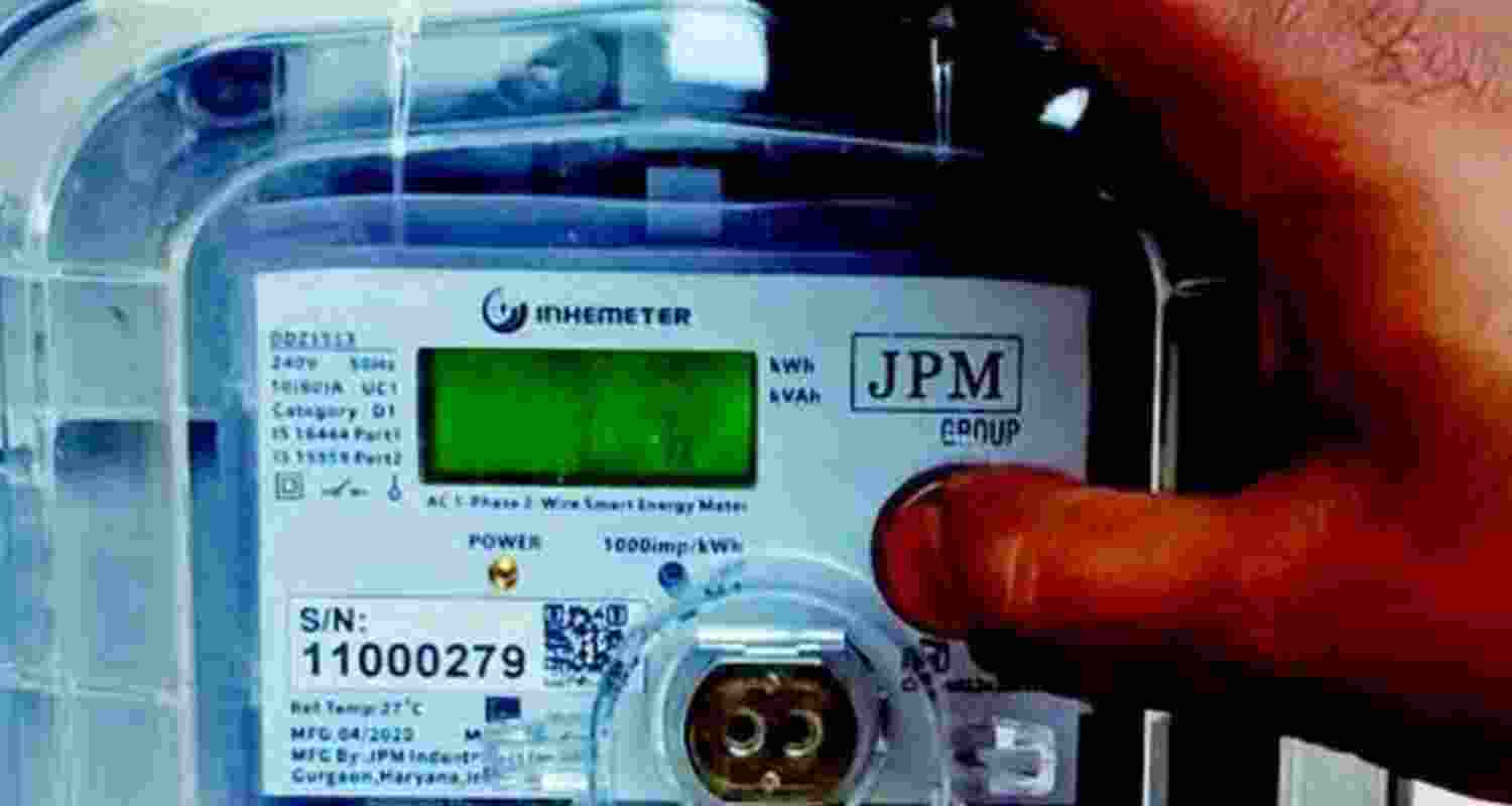 A representative image of meter box. 