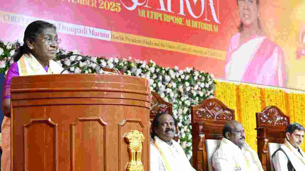 NEP best blends tradition and modernity, says President Murmu