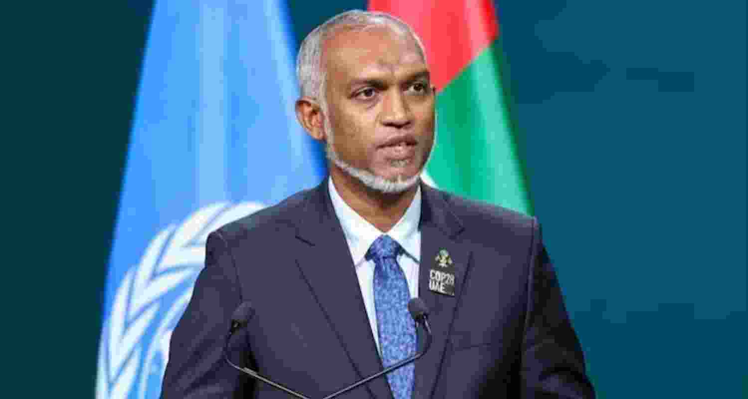 Maldives President Mohamed Muizzu.
