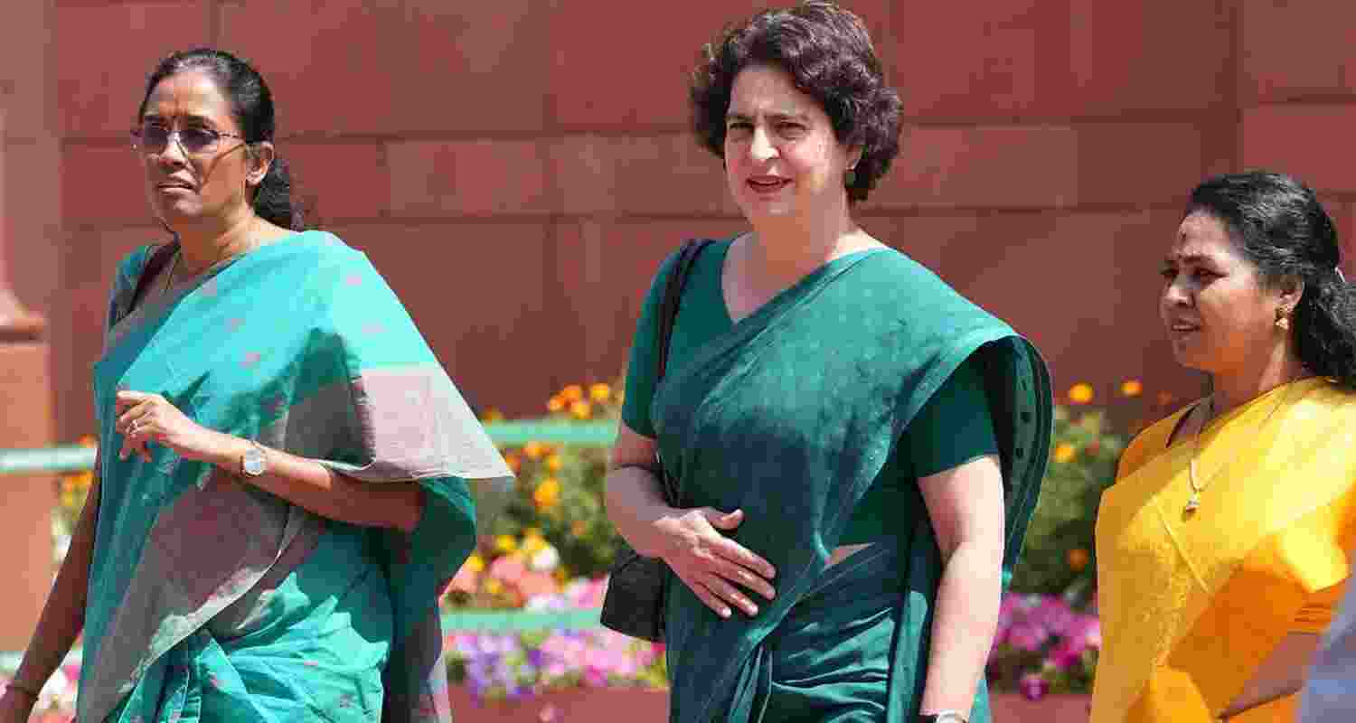 A file photo of Priyanka Gandhi Vadra.