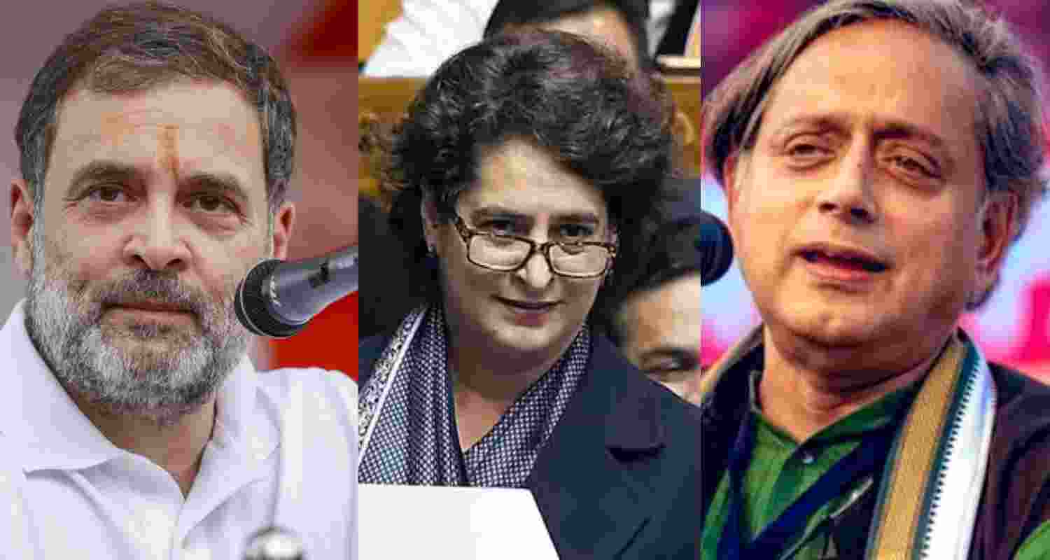 Rahul, Tharoor hail Priyanka's maiden speech in Parliament