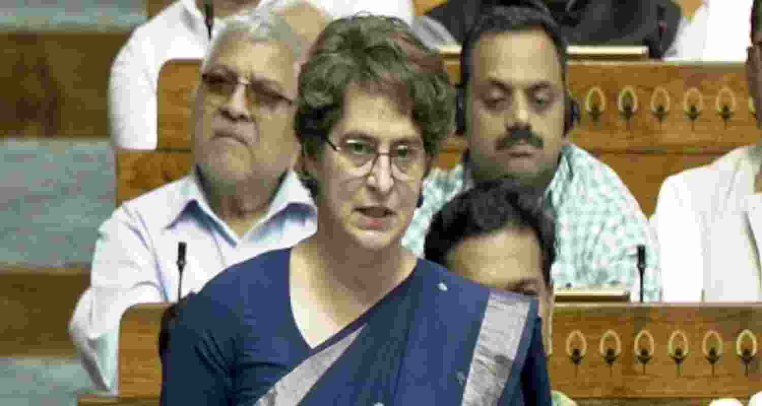 Congress MP Priyanka Gandhi Vadra.