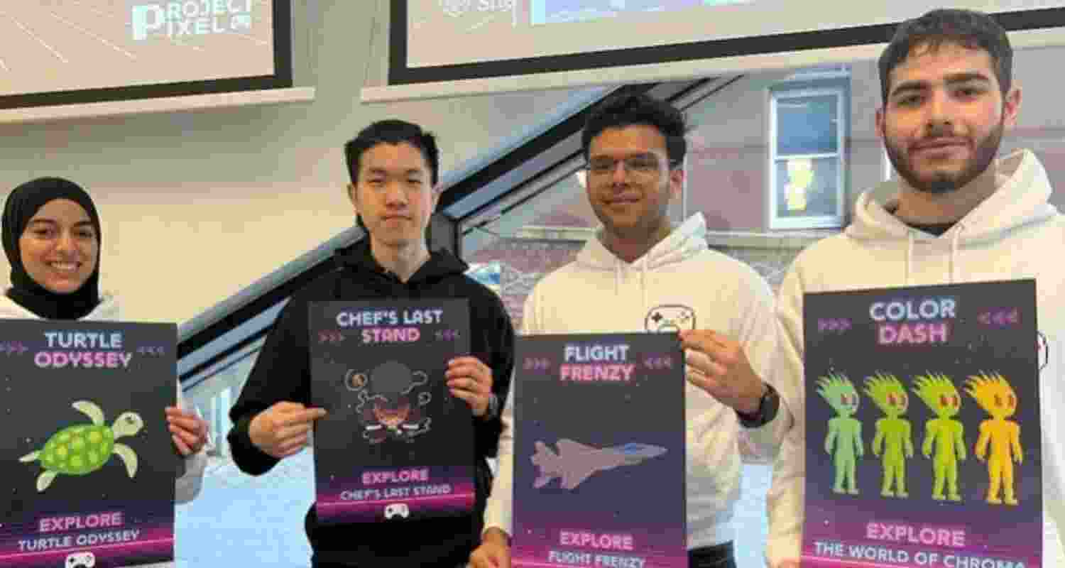 Indian students make video games for charity