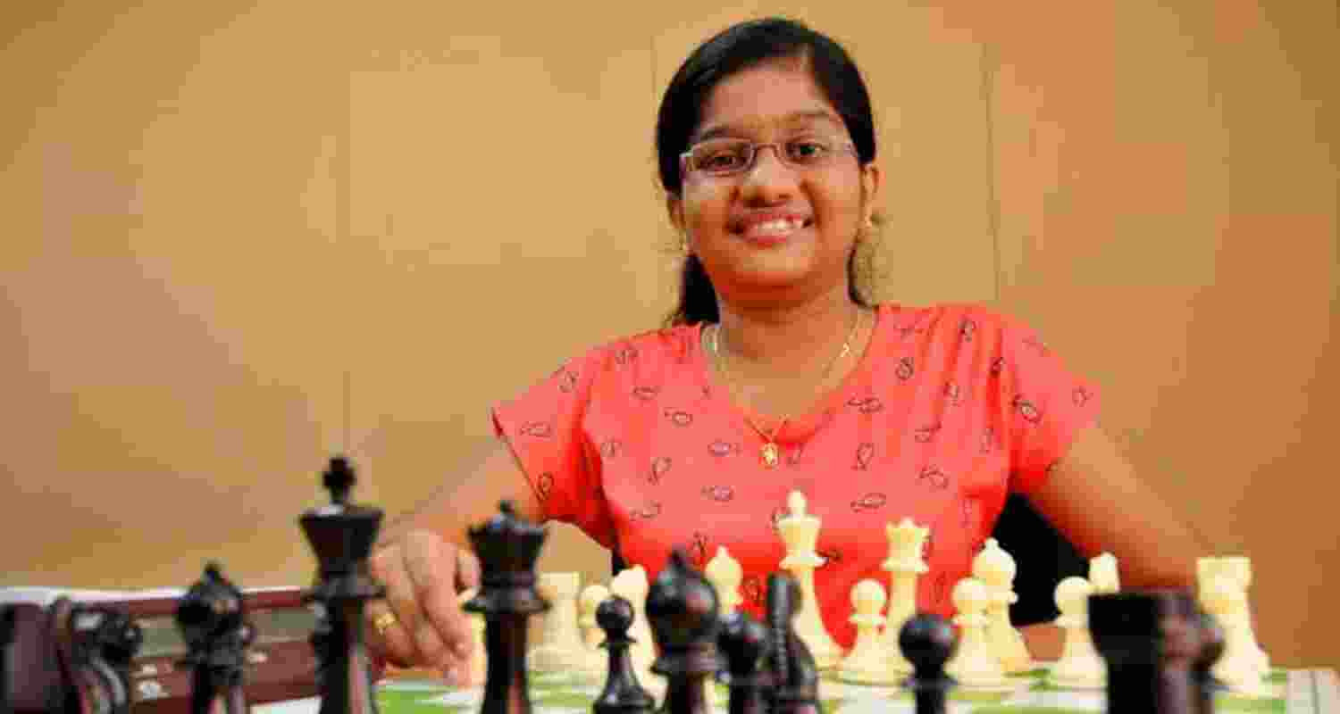 India’s woman International Master K Priyanka.