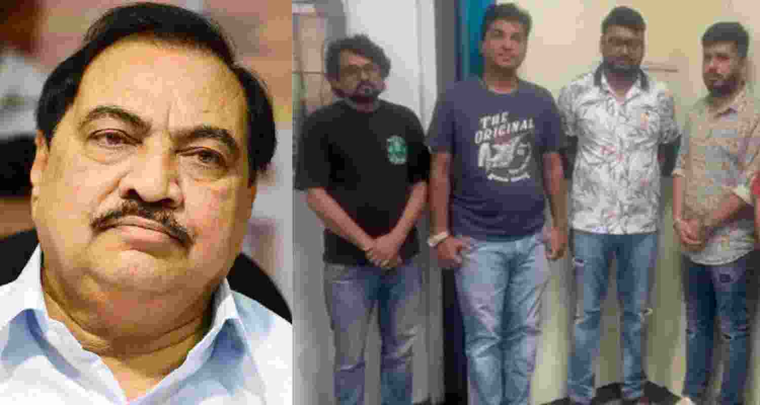 Khadse’s son-in-law among 7 held in raid at Pune rave party 