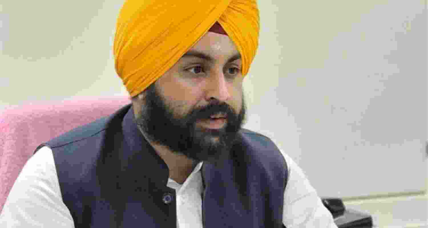 Punjab Education Minister Harjot Singh Bains