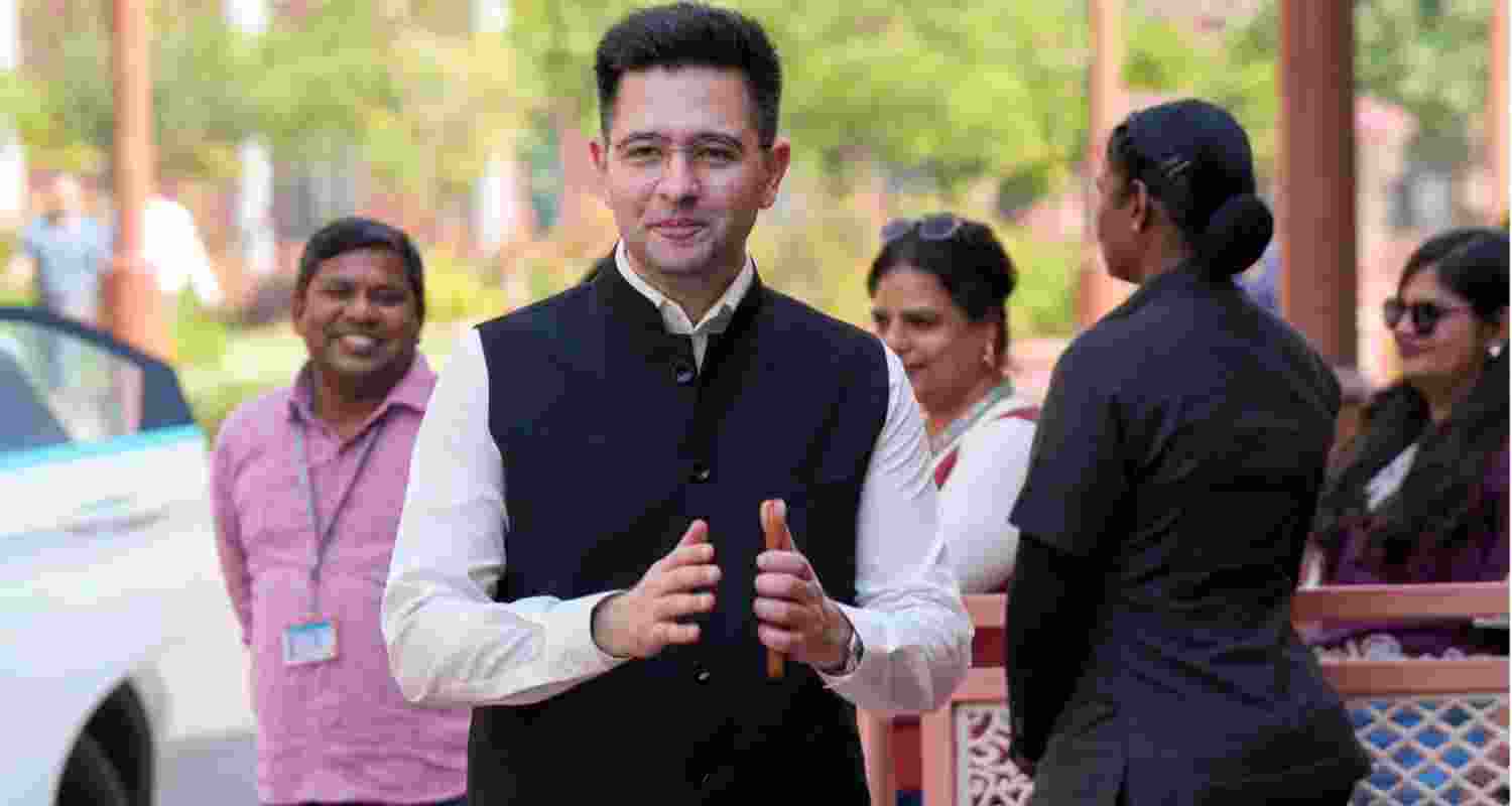 Rajya Sabha MP Raghav Chadha - file image.