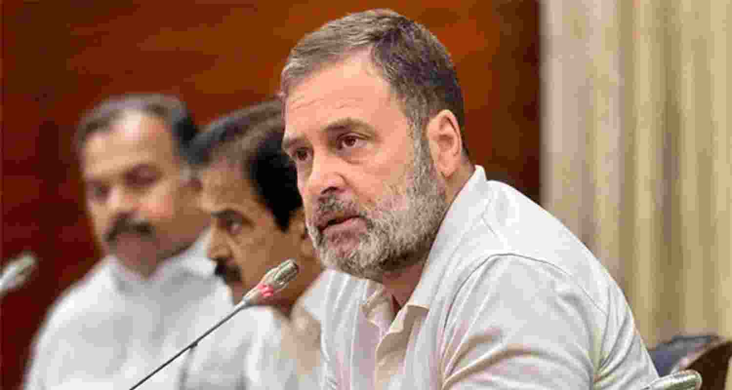 Leader of Opposition in the Lok Sabha and Congress MP from Rae Bareli, Rahul Gandhi.