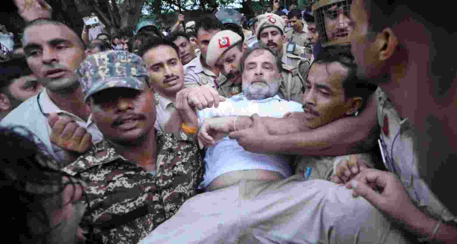As Rahul Gandhi ‘hijacks’ CJP protest, AAP is irritated