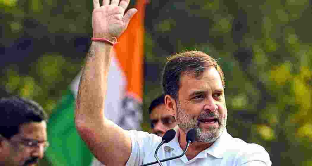 A file photo of Congress leader Rahul Gandhi.