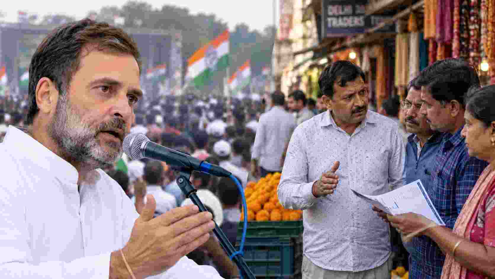 Rahul Gandhi November 1 rally