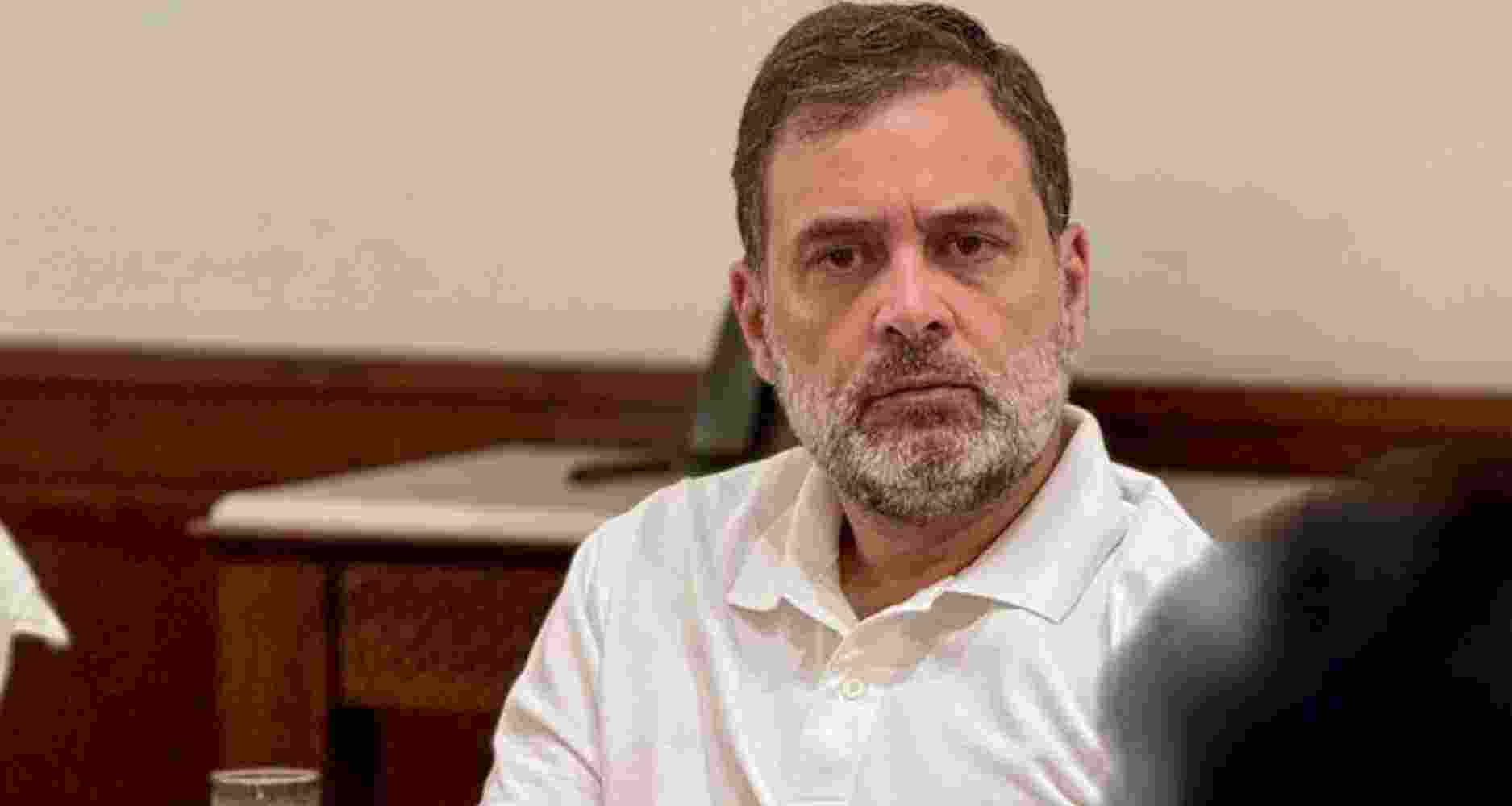 Rahul Gandhi. 