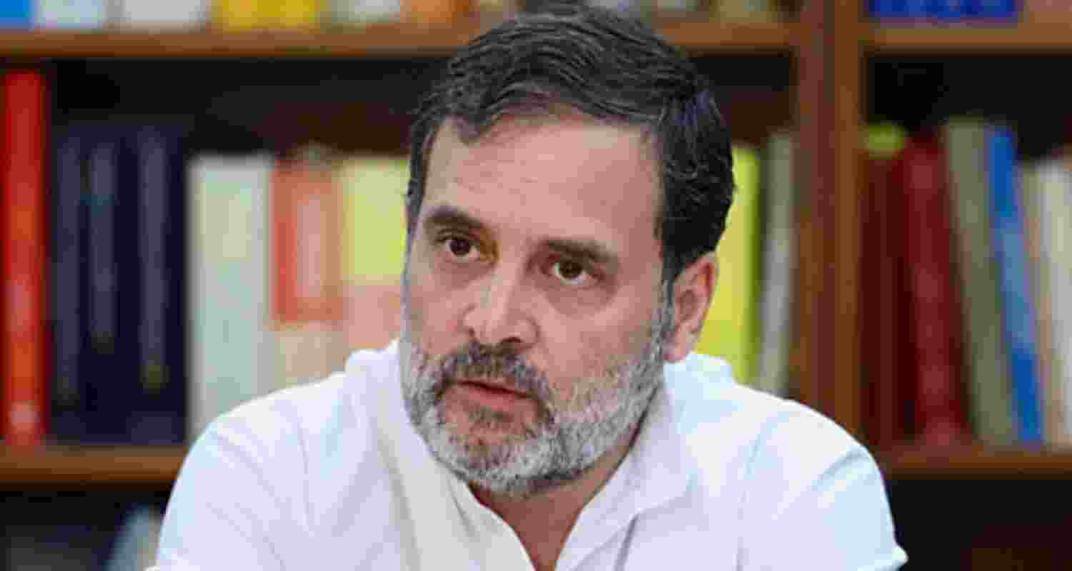 Congress leader Rahul Gandhi - file image.