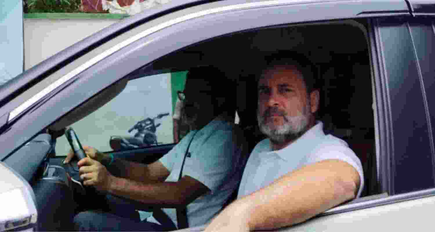 Leader of Opposition in the Lok Sabha and senior Congress leader Rahul Gandhi.