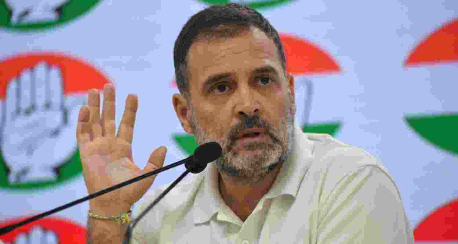 Leader of Opposition in the Lok Sabha Rahul Gandhi - file image. 