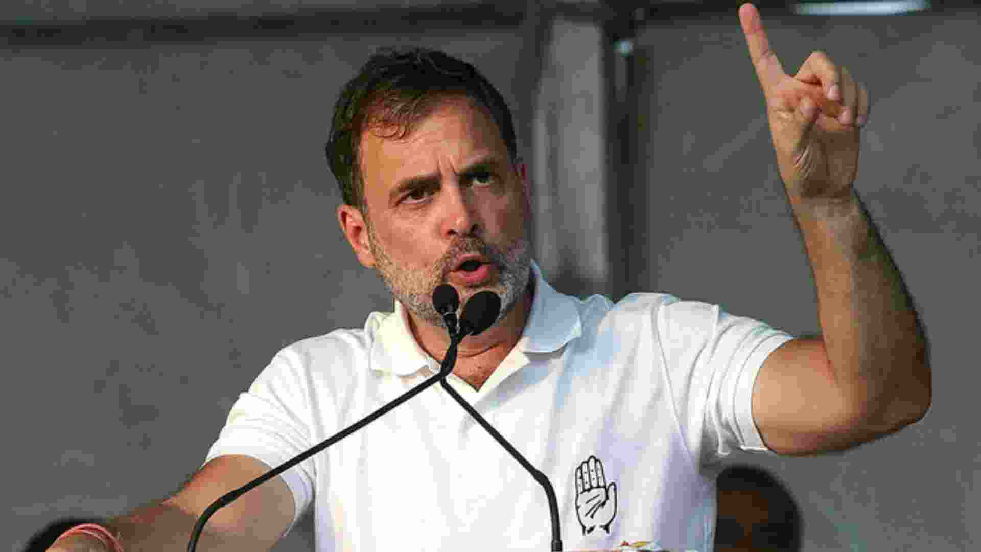 Congress leader Rahul Gandhi. File photo.