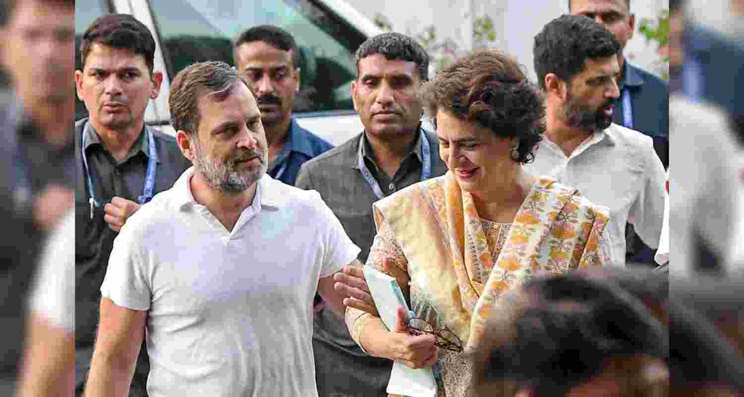 Priyanka Gandhi backs Rahul after SC rap, says judges can't define patriotism.