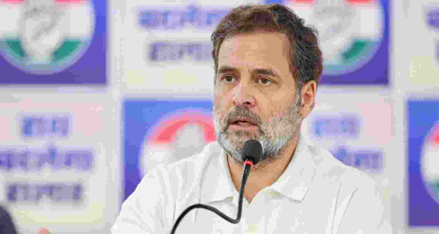 Leader of Opposition in the Lok Sabha, Rahul Gandhi.
