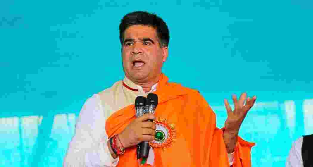 File photo of Jammu and Kashmir BJP chief Ravinder Raina.