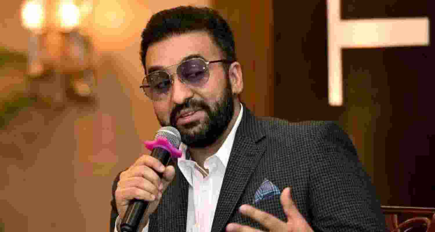 Raj Kundra, entrepreneur and husband of actor Shilpa Shetty. File photo.
