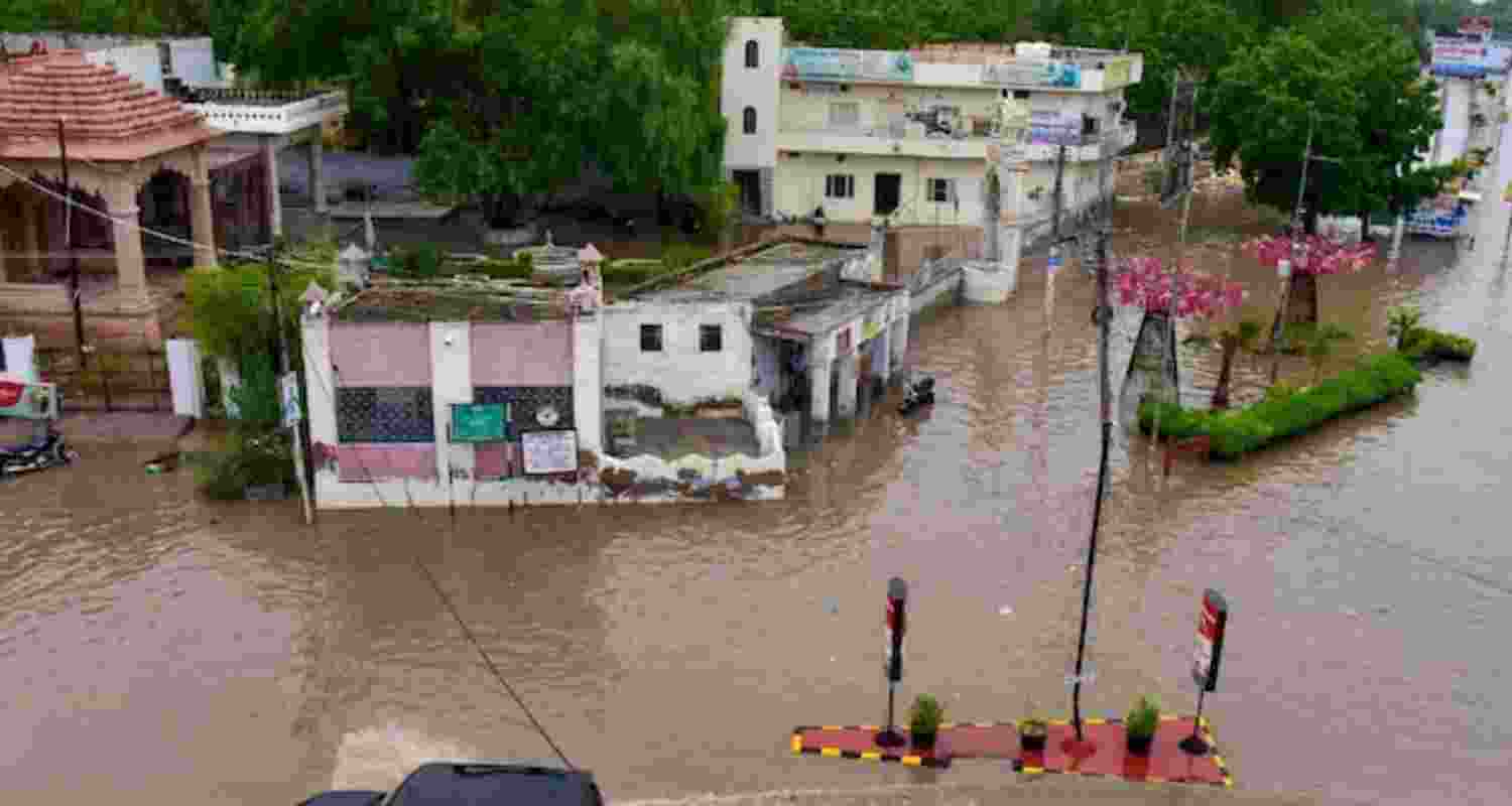Rajasthan rain causes floods, schools shut in 11 districts