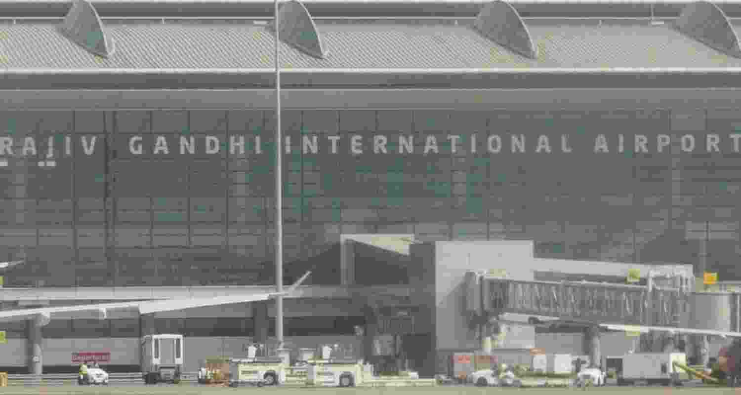 Rajiv Gandhi International Airport. 