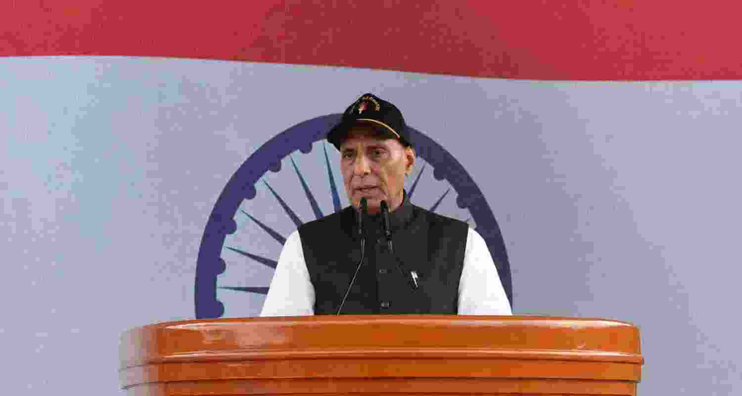 Rajnath Singh paid tribute to Kargil War heroes on the 27th Kargil Vijay Diwas, honouring the courage and sacrifice of India's armed forces.