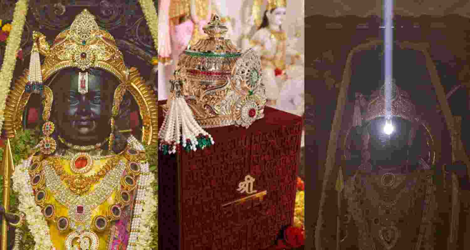 Sustainable sparkle: Ram Lalla's crown gleams with Apple Green Diamond's Gems