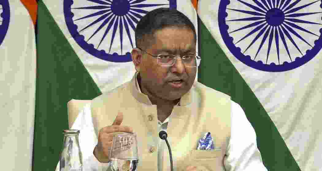 MEA spokesperson Randhir Jaiswal.