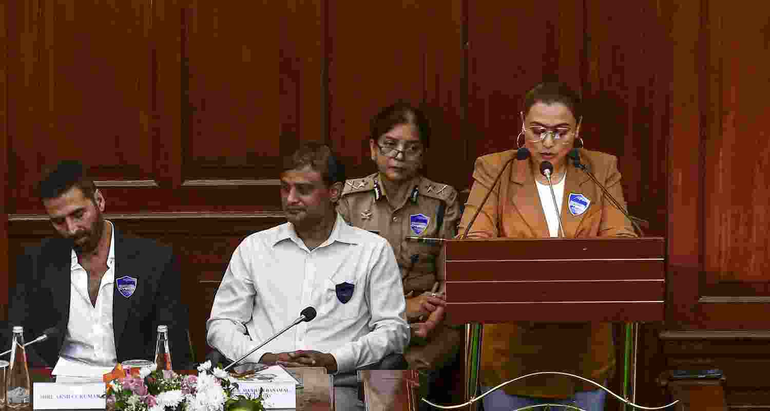 Rani Mukerji calls for collective action against cybercrime